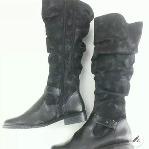  A2 by Aerosoles Ride With Me Riding Boots Size 8M